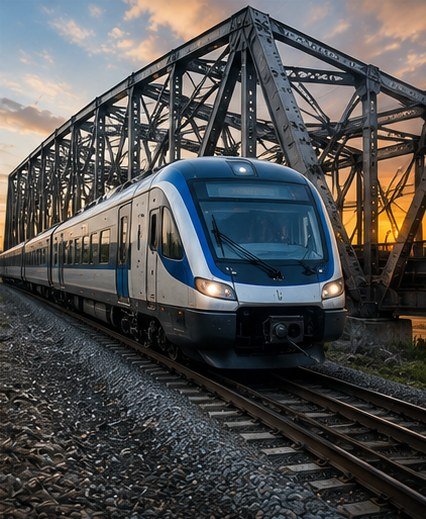 Railway infrastructure built with Varth fasteners